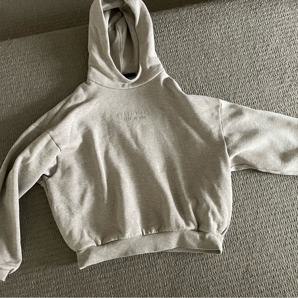 Essentials Gray Hoodie
